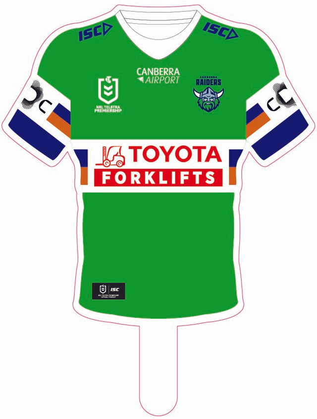 Canberra Raiders 2025 Jersey Cut-out