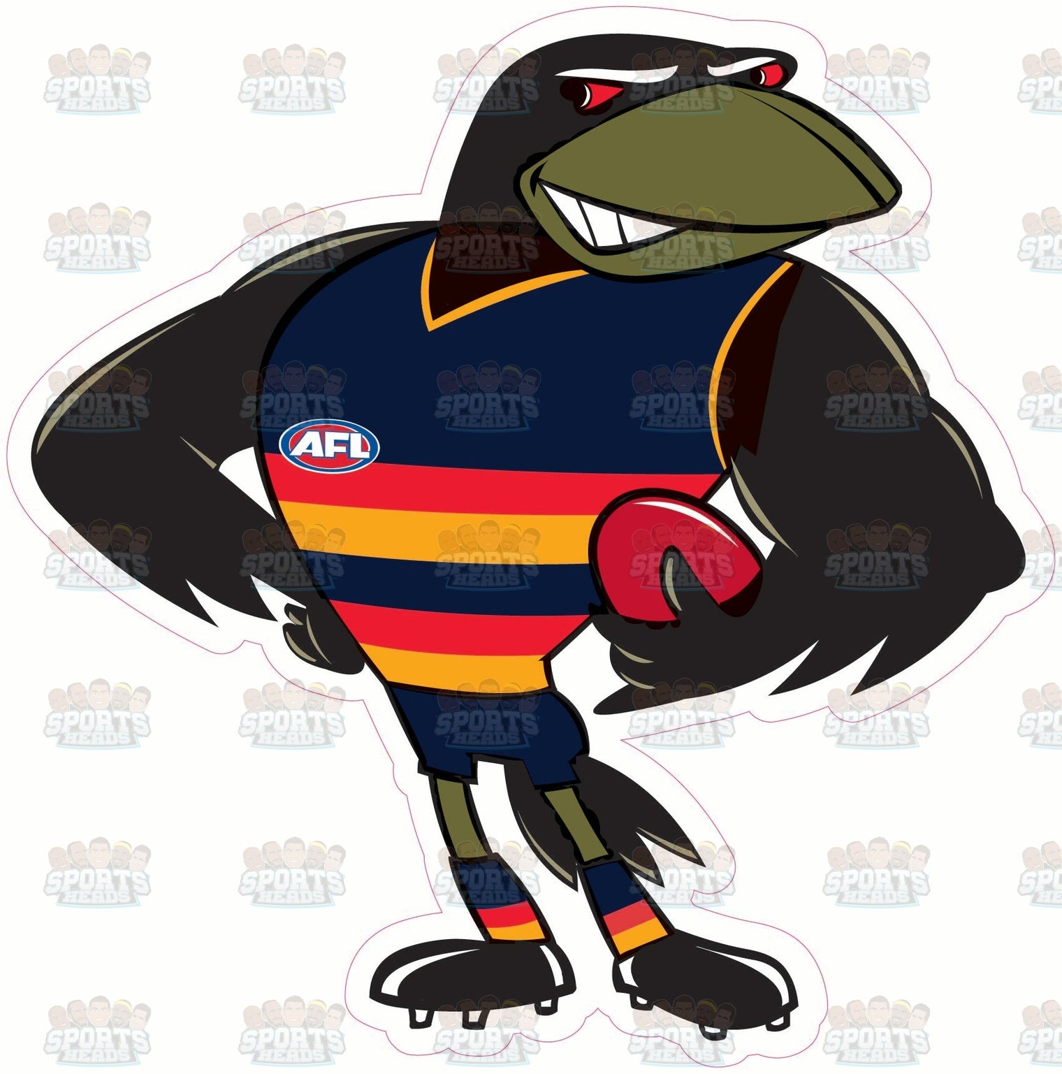 Adelaide Crows Mascot Cut-out