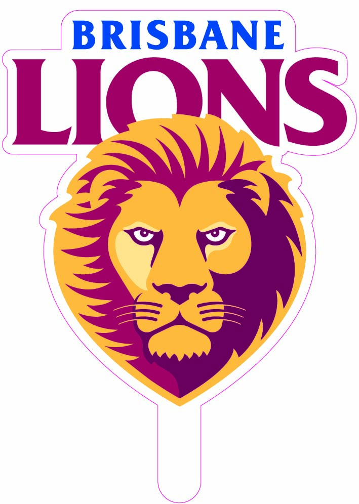 Brisbane Lions Logo Cut-out