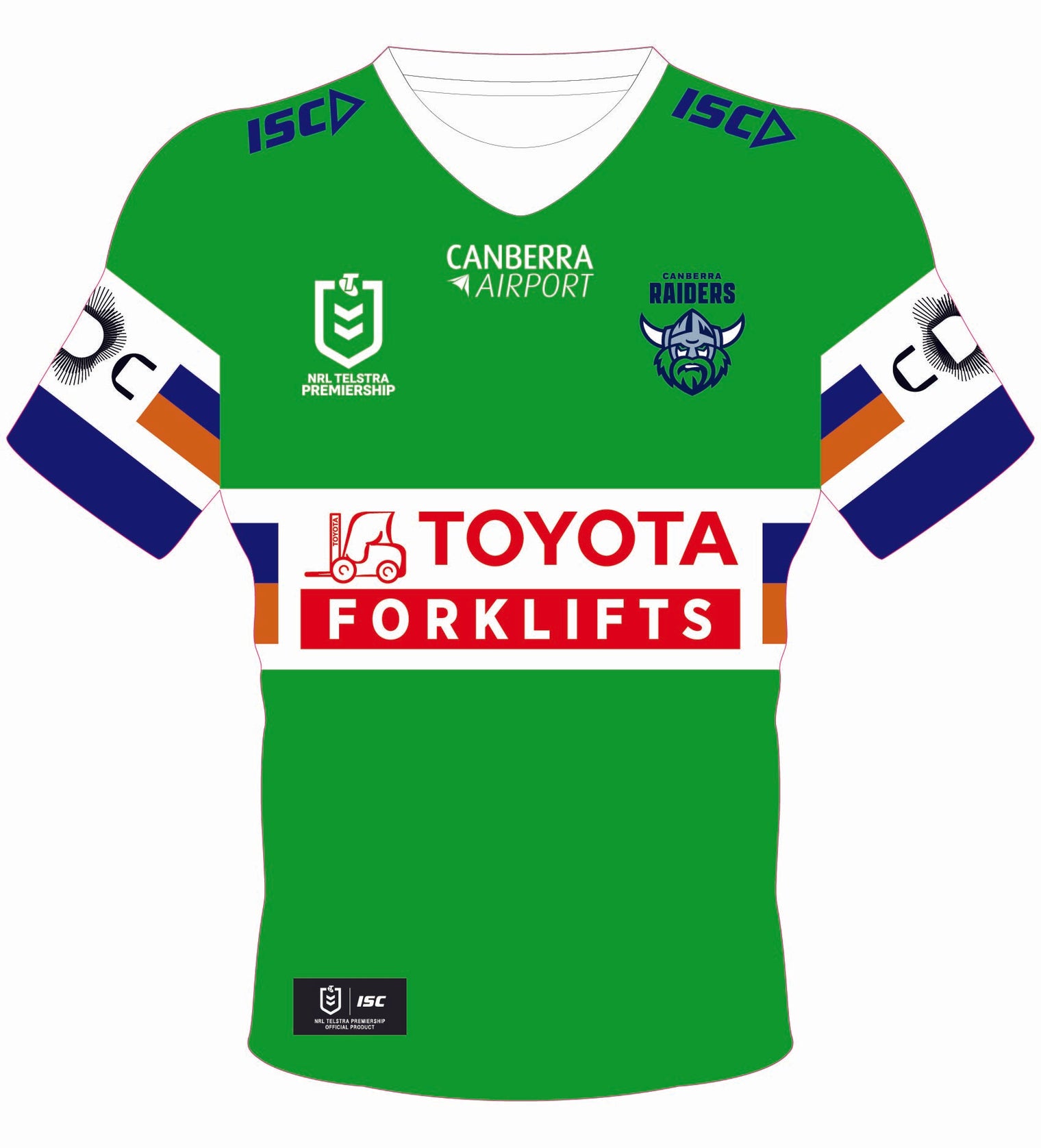Canberra Raiders 2025 Jersey Cut-out