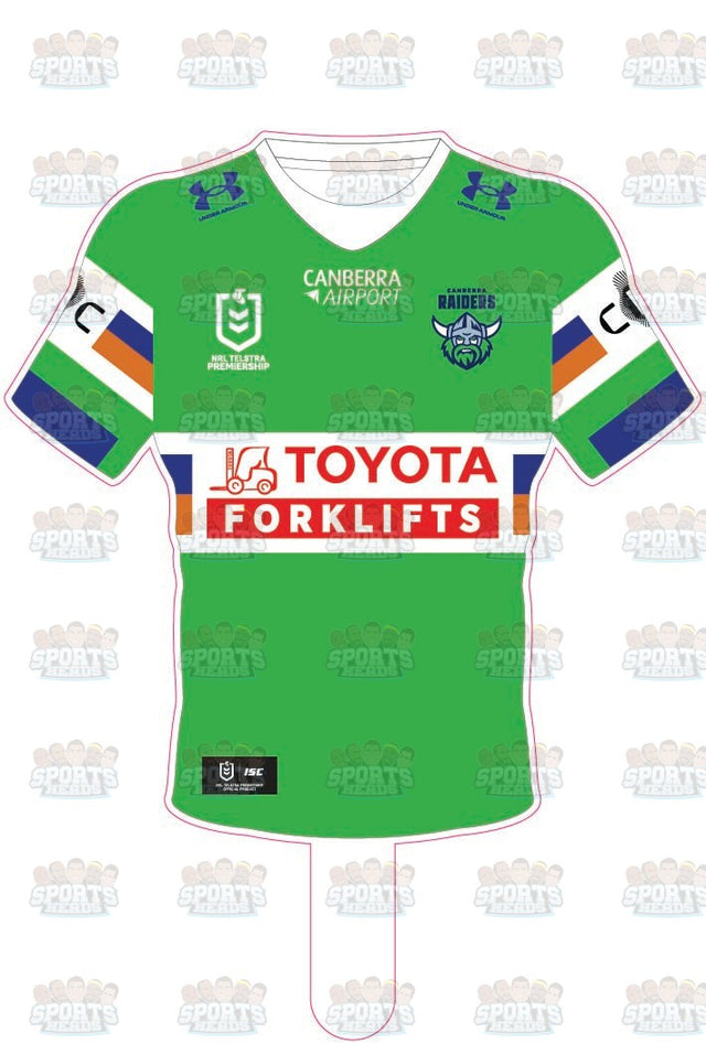 Canberra Raiders 2026 Jersey Cut-out