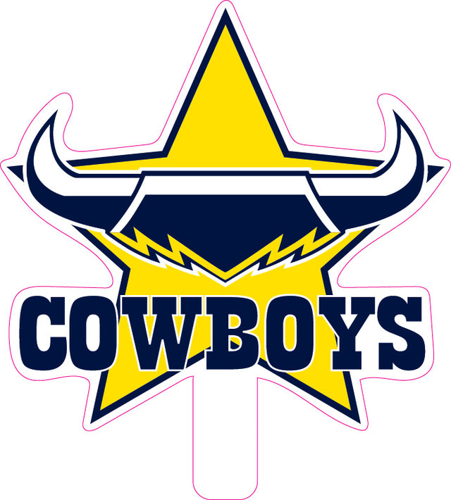 North Queensland Cowboys Logo Cut-out