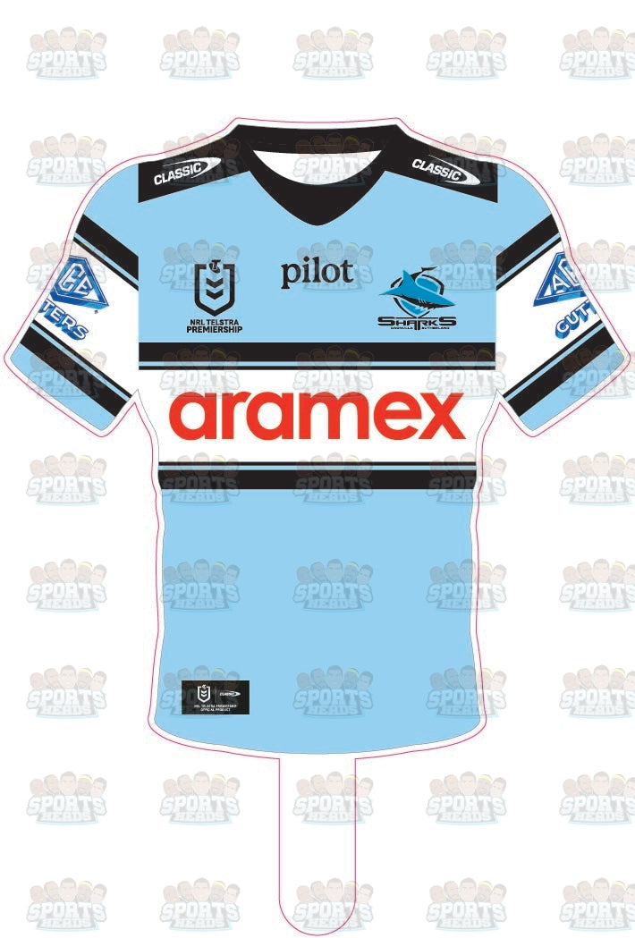 Cronulla Sharks 2026 Jersey Cut-out