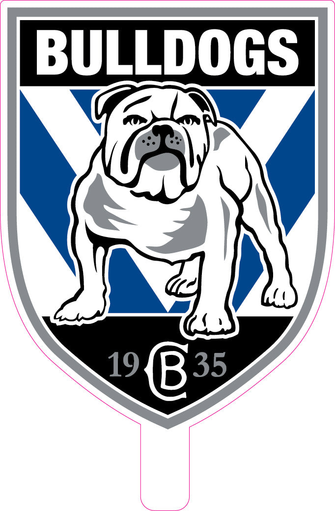 Canterbury-Bankstown Bulldogs Logo Cut-out