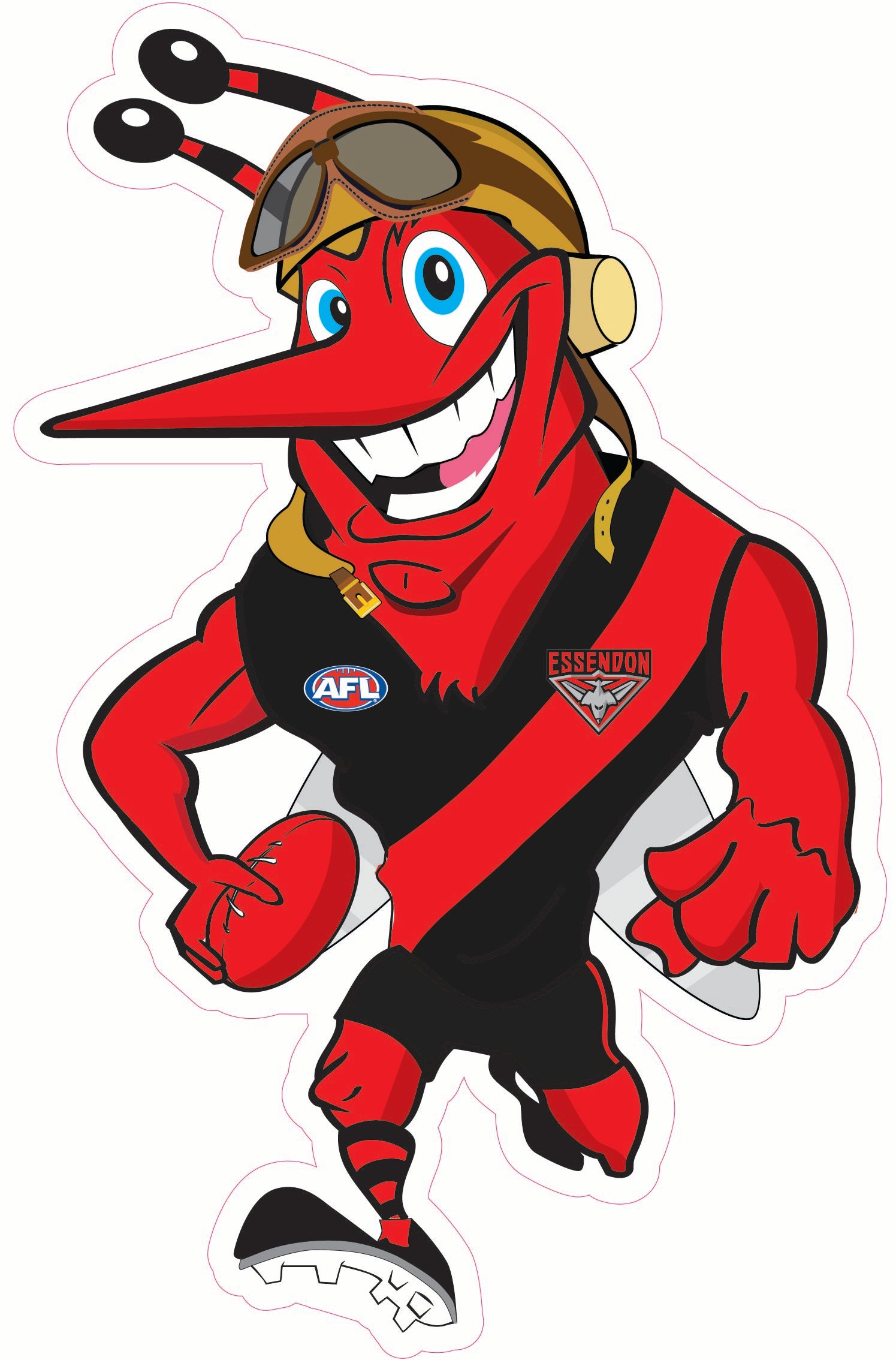 Essendon Bombers Mascot Cut-out