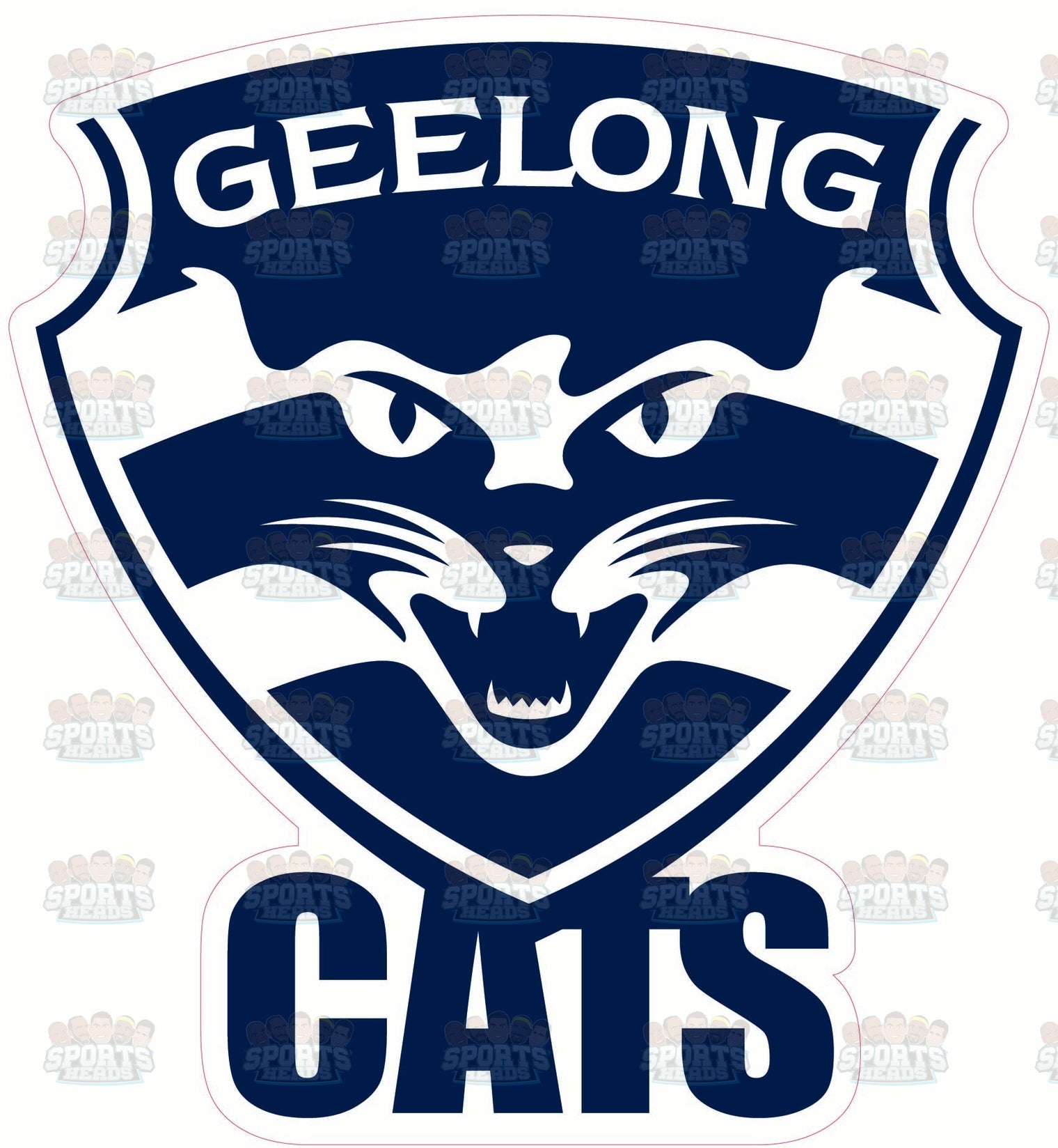 Geelong Cats Logo Cut-out