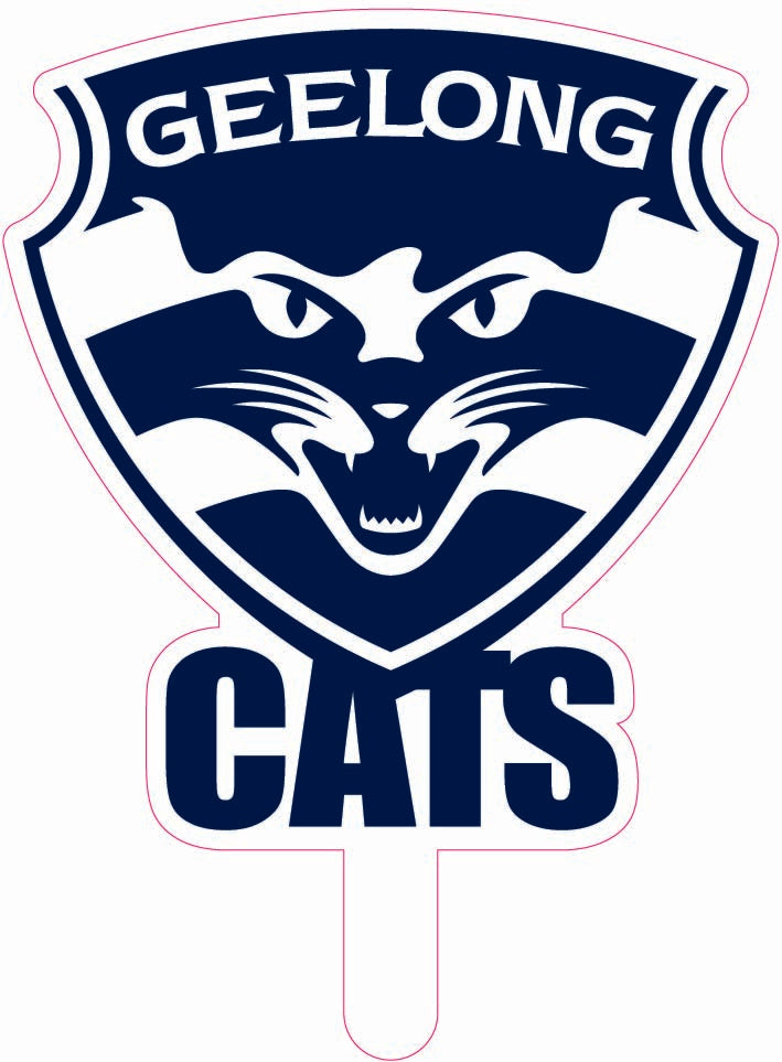 Geelong Cats Logo Cut-out