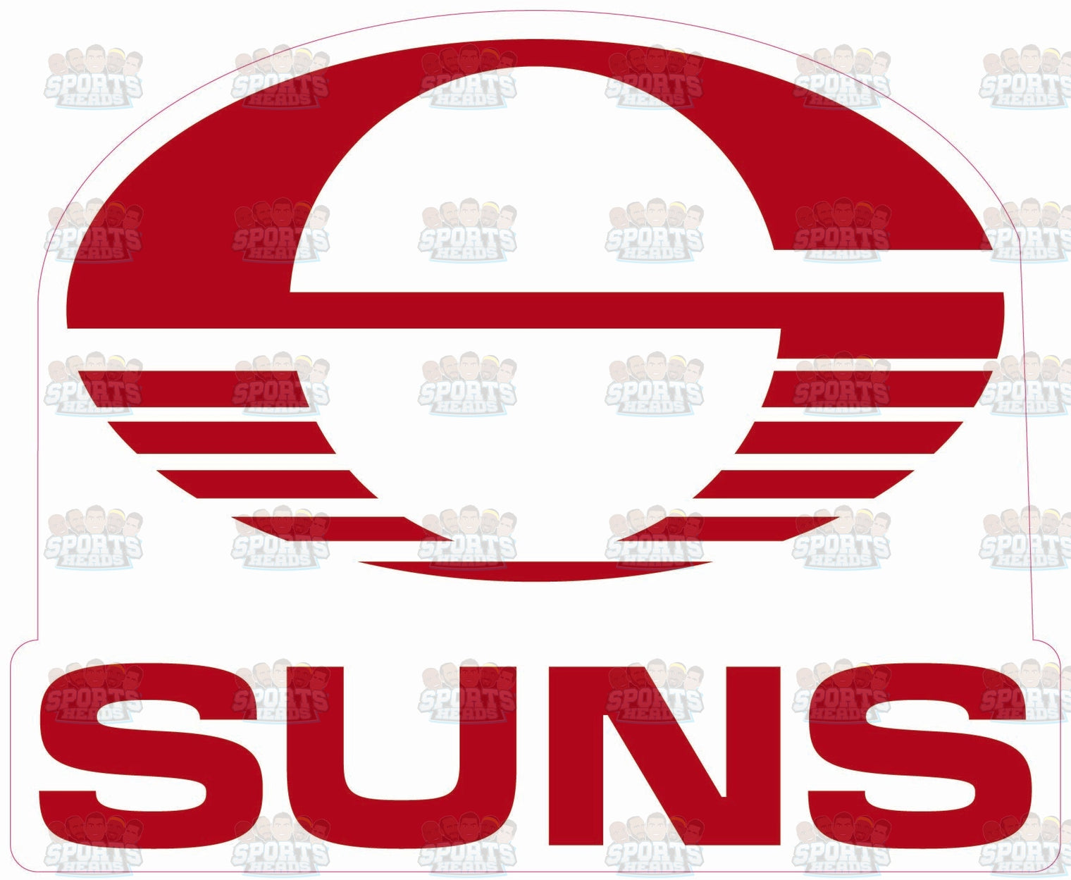 Gold Coast Suns Logo Cut-out