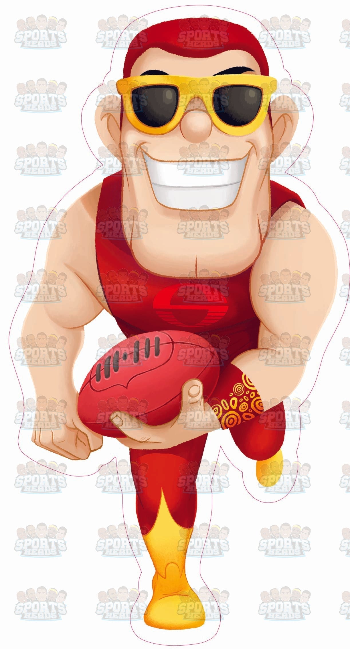 Gold Coast Suns Mascot Cut-out