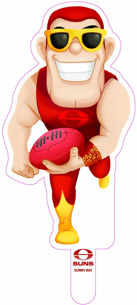 Gold Coast Suns Mascot Cut-out
