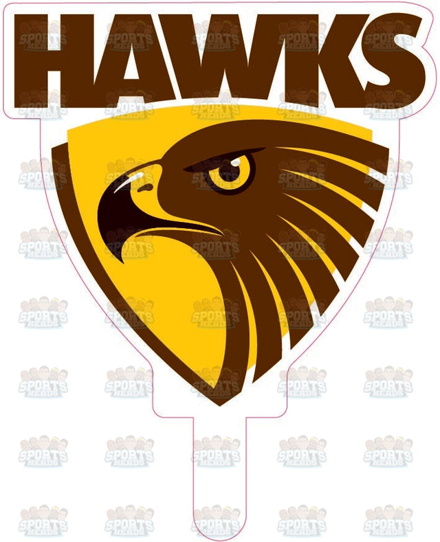 Hawthorn Hawks Logo Cut-out