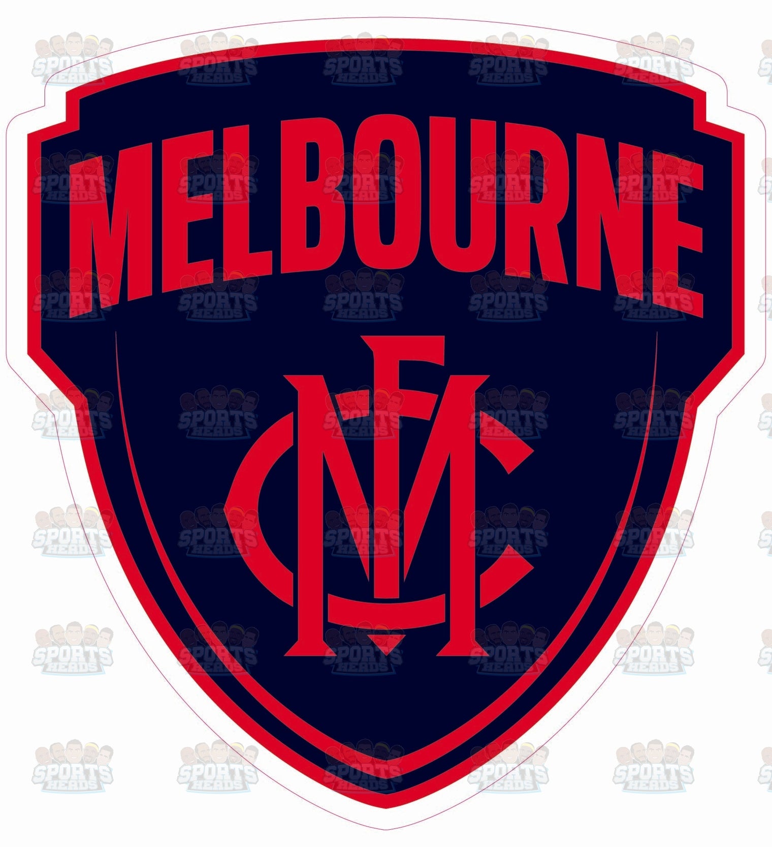 Melbourne Demons Logo Cut-out