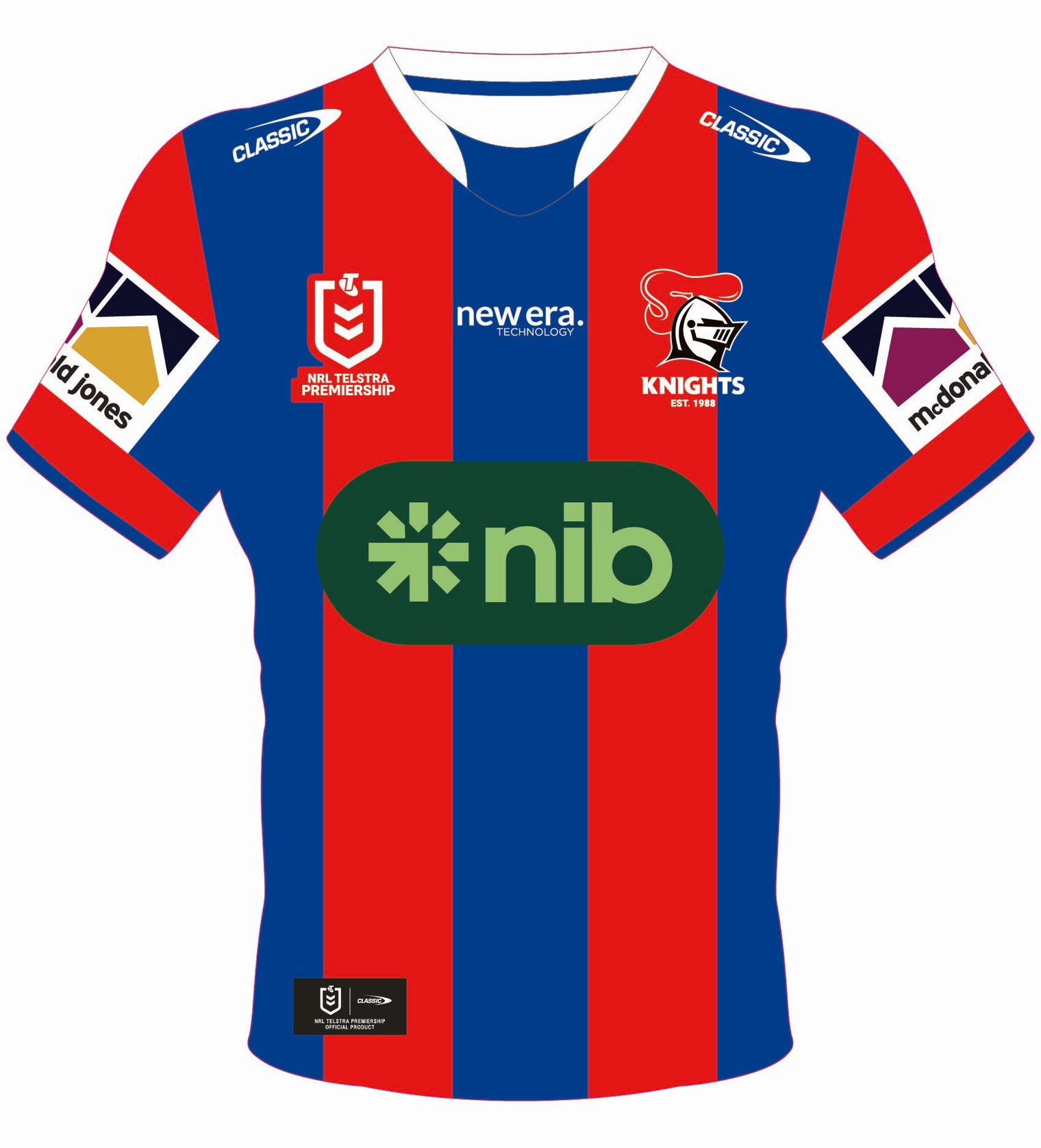 Newcastle Knights 2026 Jersey Cut-out