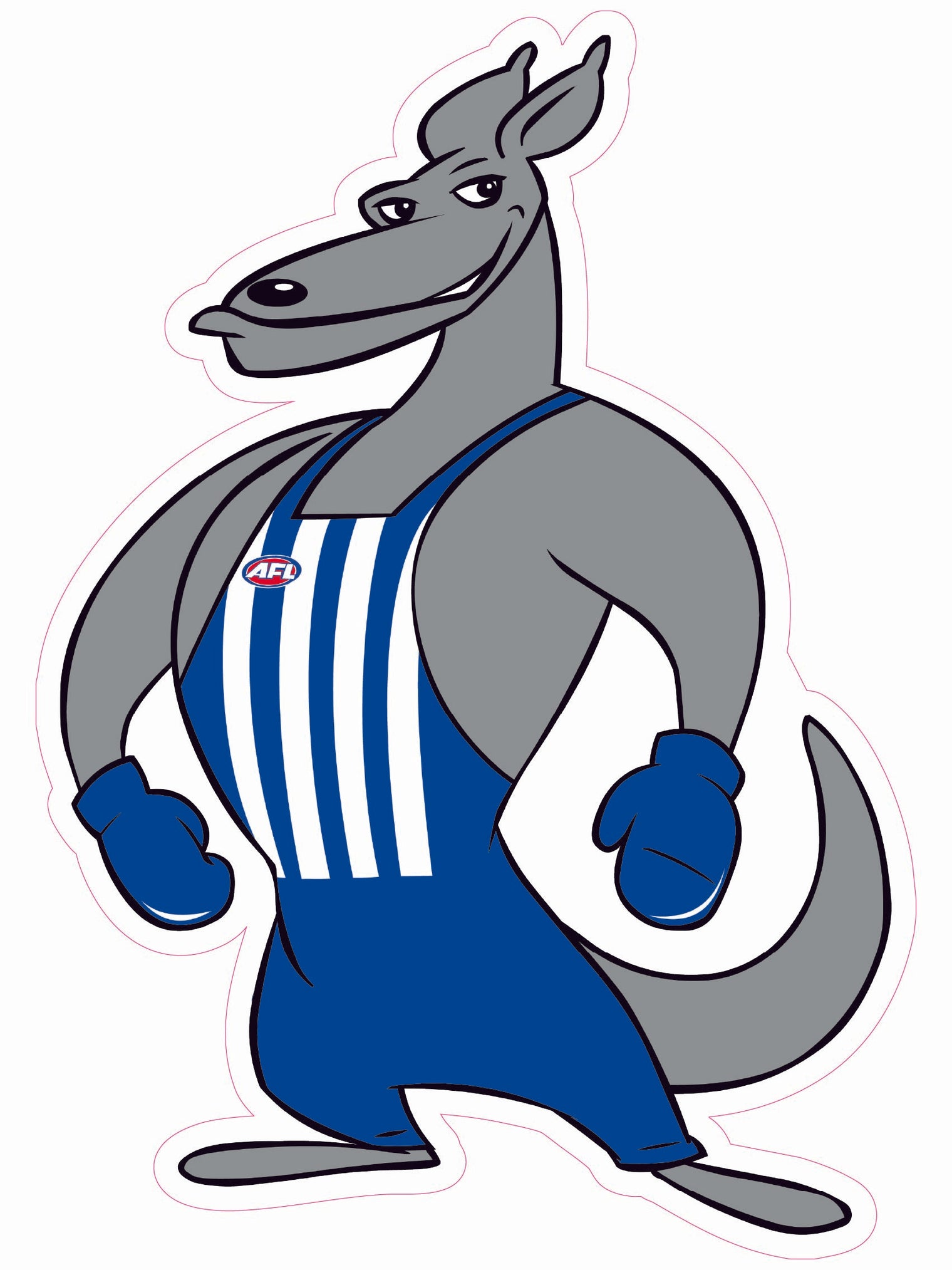 North Melbourne Kangaroos Mascot Cut-out