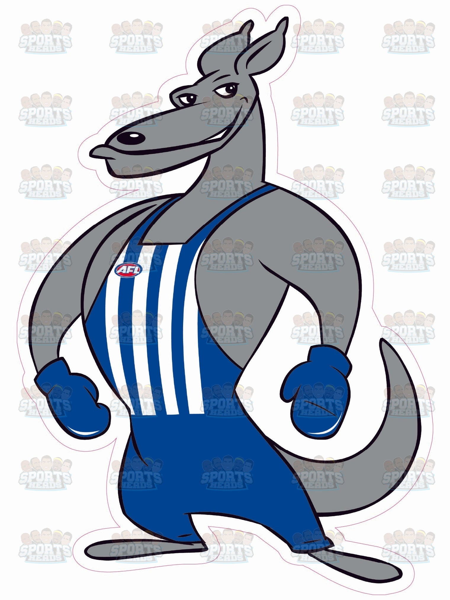 North Melbourne Kangaroos Mascot Cut-out