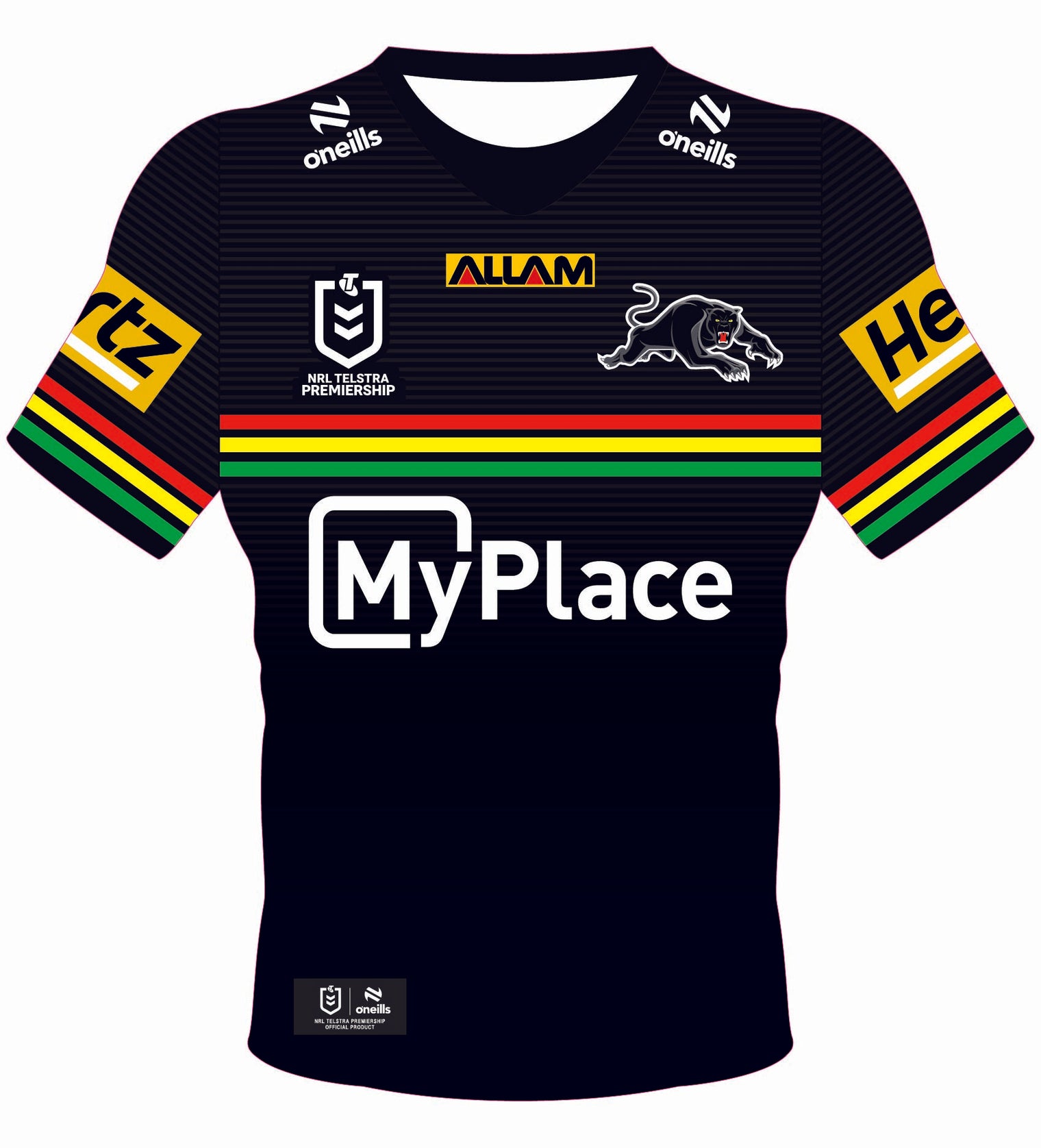 Penrith Panthers 2025 Jersey Cut-out