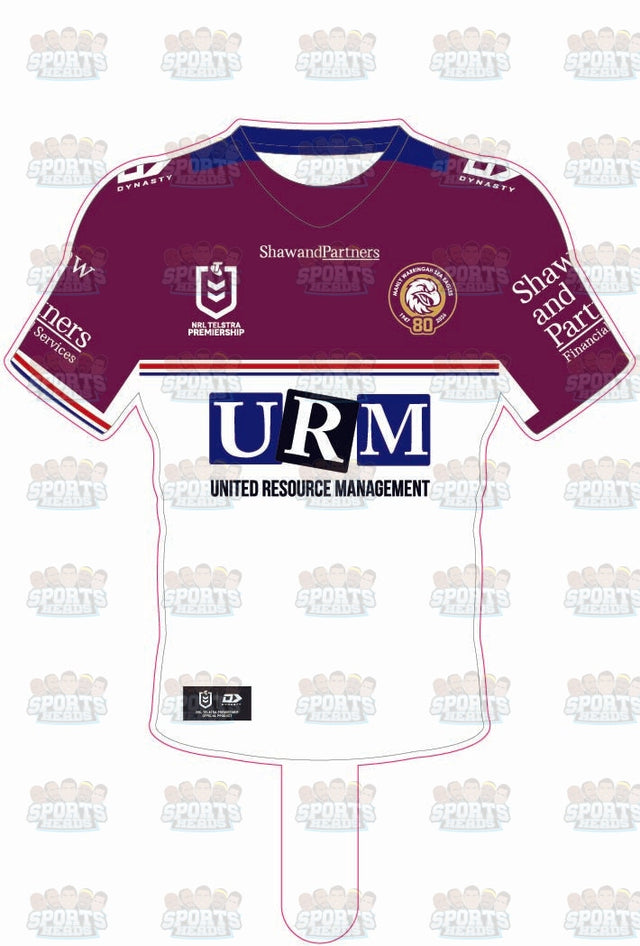Manly Sea Eagles 2026 Jersey Cut-out
