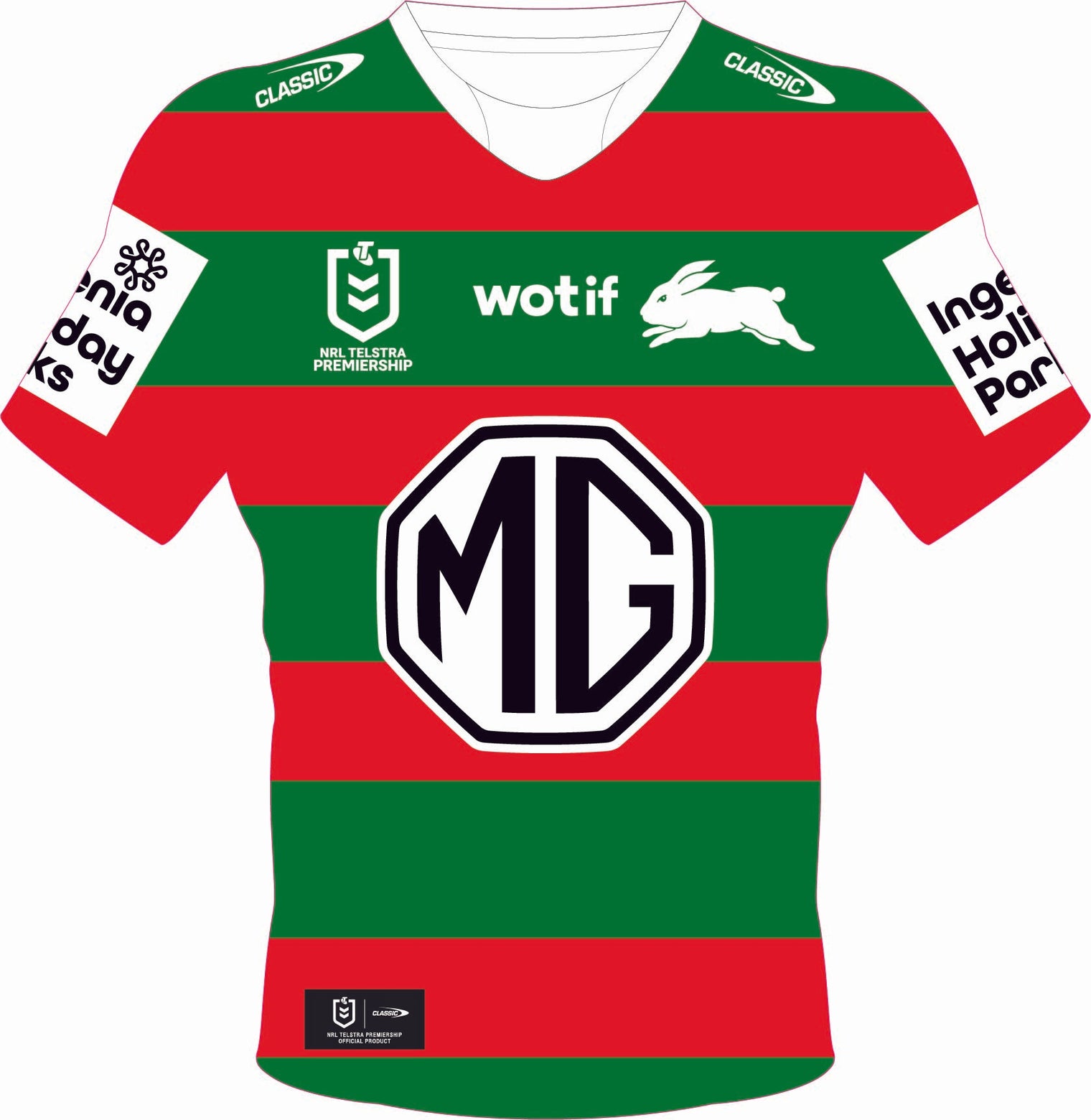 South Sydney Rabbitohs 2025 Jersey Cut-out