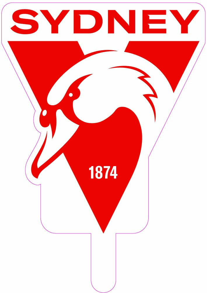 Sydney Swans Logo Cut-out