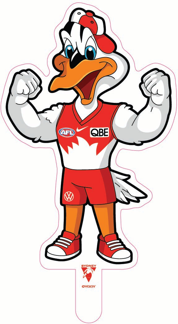 Sydney Swans Mascot Cut-out
