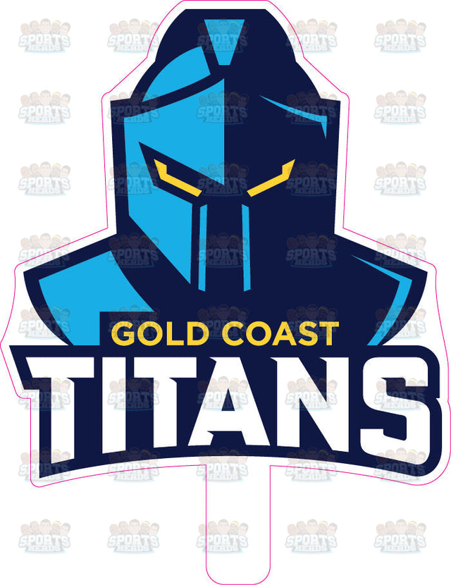 Gold Coast Titans Logo Cut-out