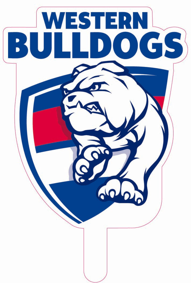 Western Bulldogs Logo Cut-out