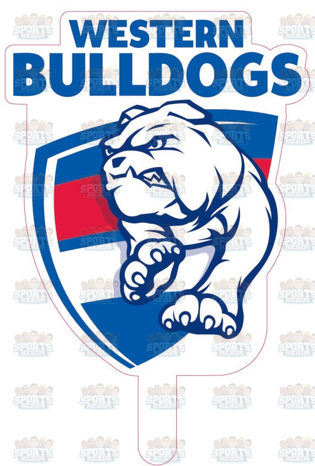 Western Bulldogs Logo Cut-out