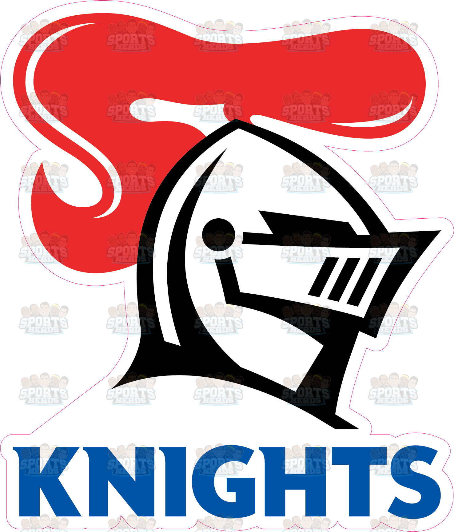 Newcastle Knights Logo Cut-out