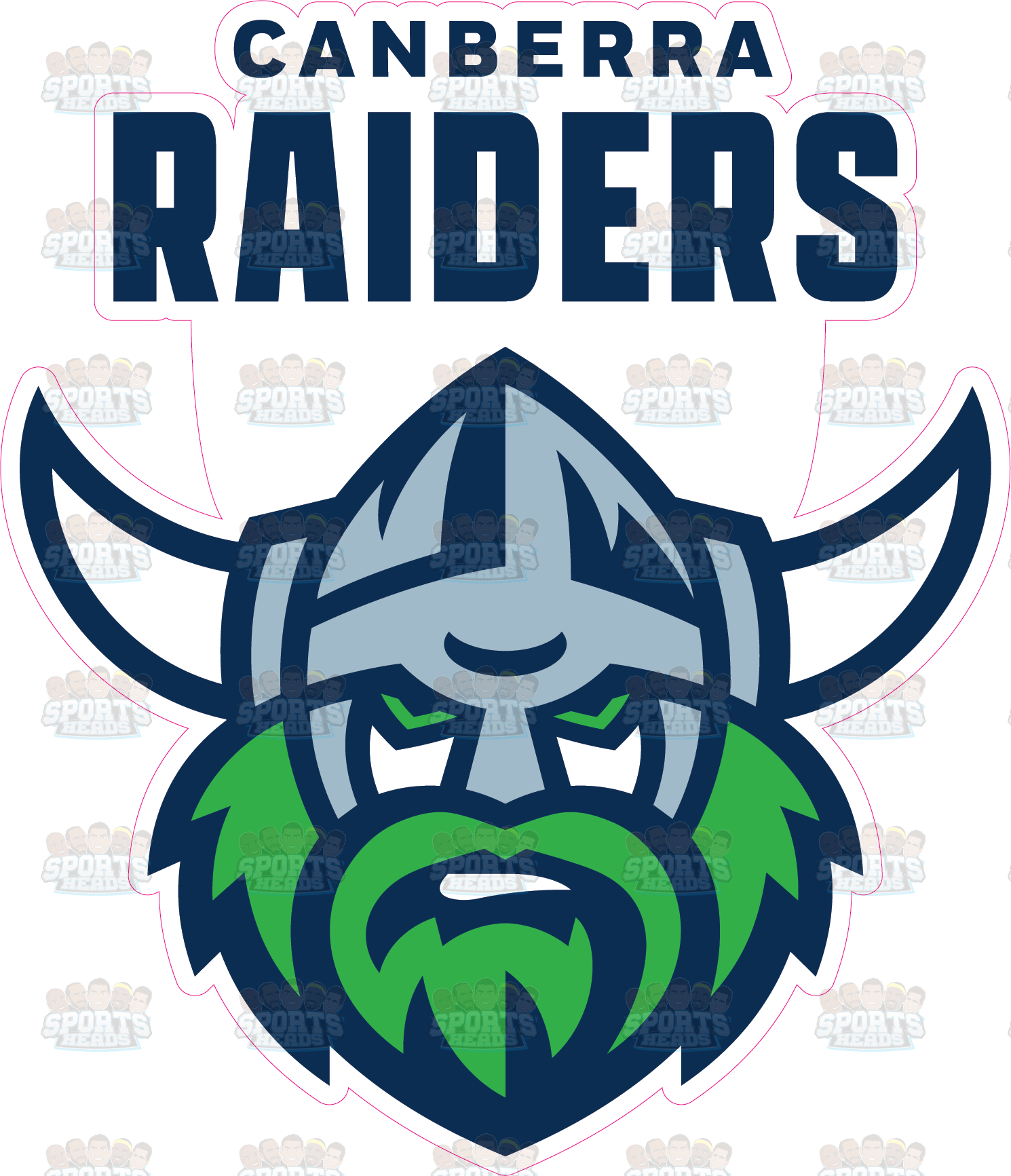 Canberra Raiders Logo Cut-out
