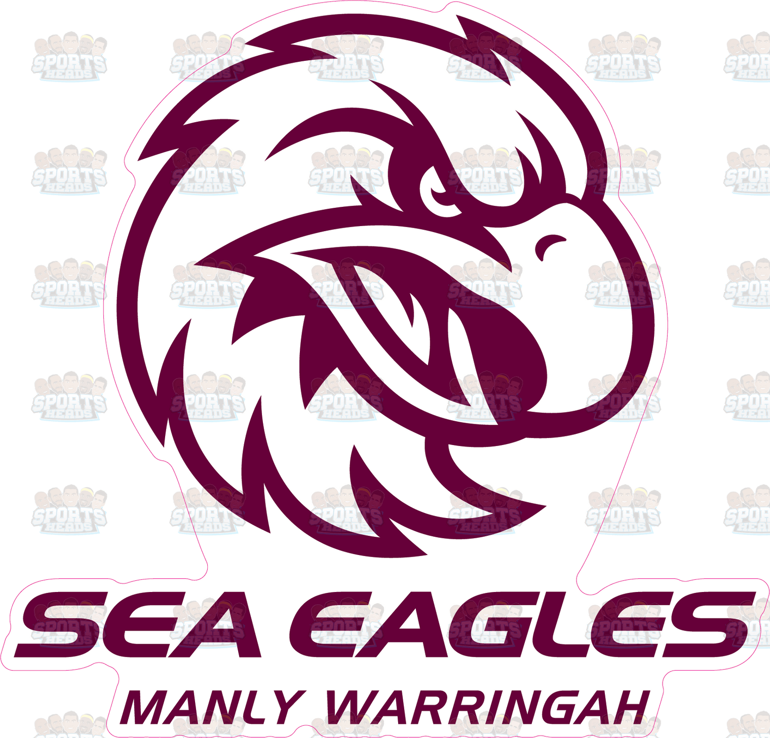 Manly Sea Eagles Logo Cut-out