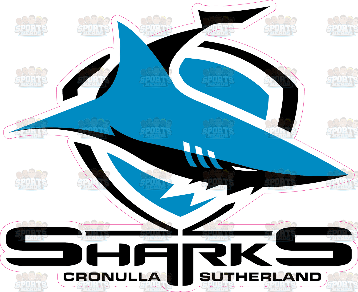 Cronulla Sharks Logo Cut-out
