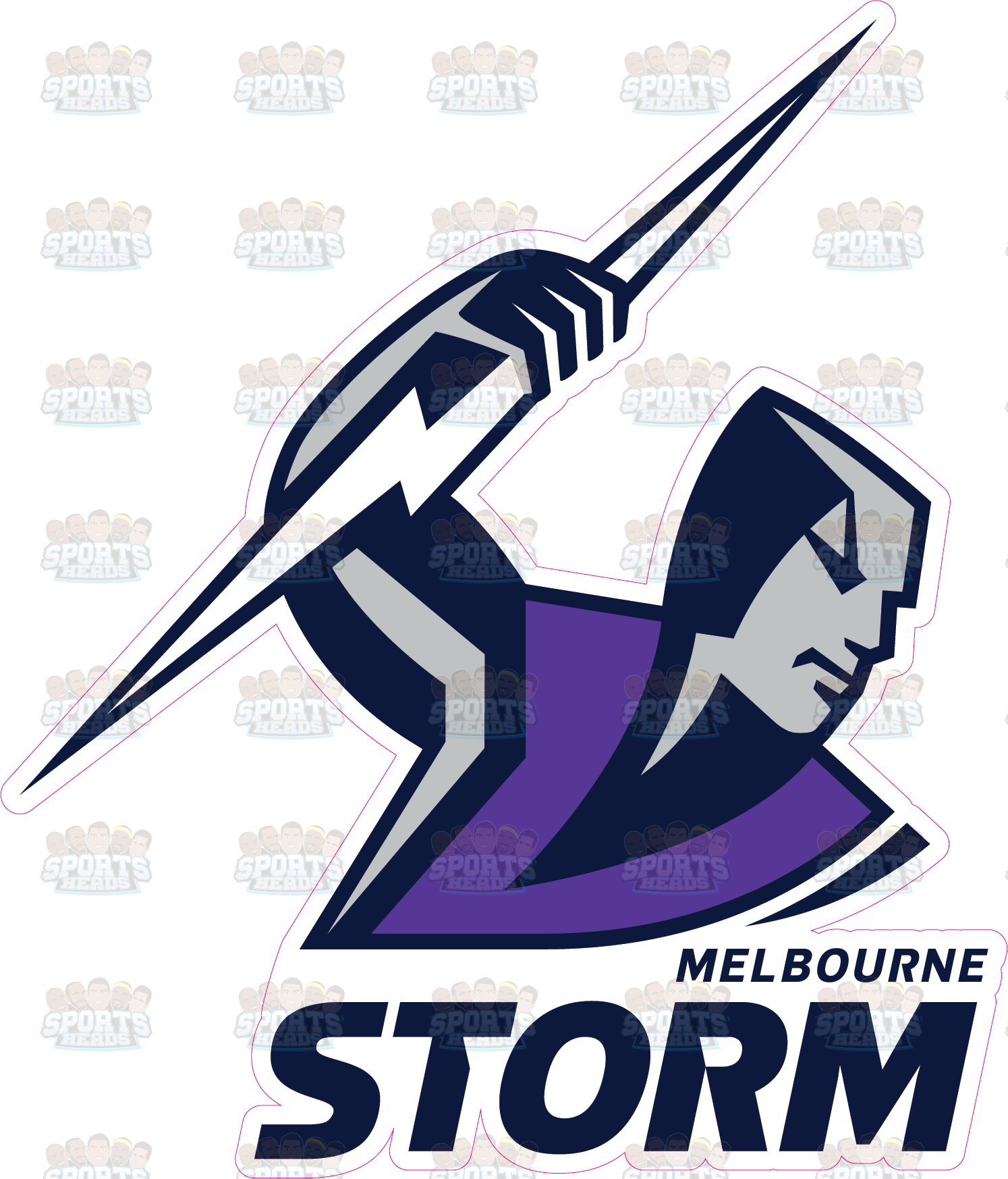 Melbourne Storm Logo Cut-out