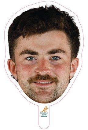 Jeremy Williams Wallabies Small clearance cut-out