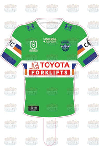 Canberra Raiders 2026 Jersey Cut-out