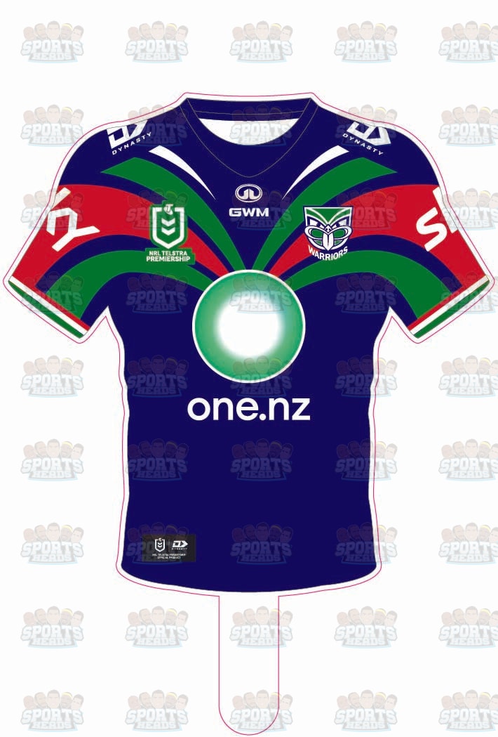 New Zealand Warriors 2026 Jersey Cut-out