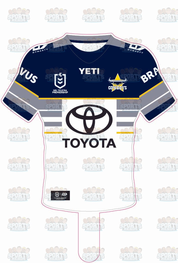 North Queensland Cowboys 2026 Jersey Cut-out