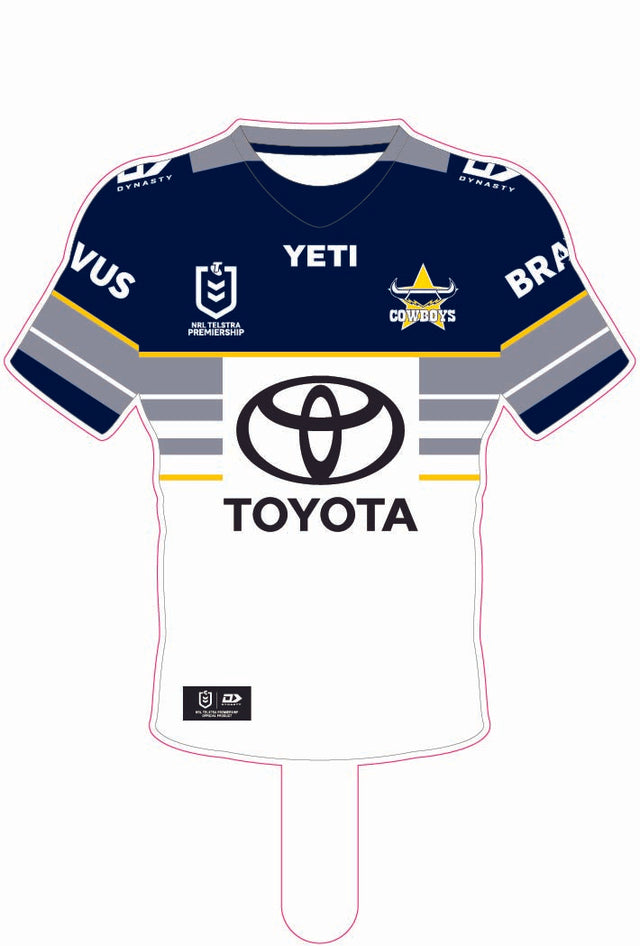North Queensland Cowboys 2026 Jersey Cut-out