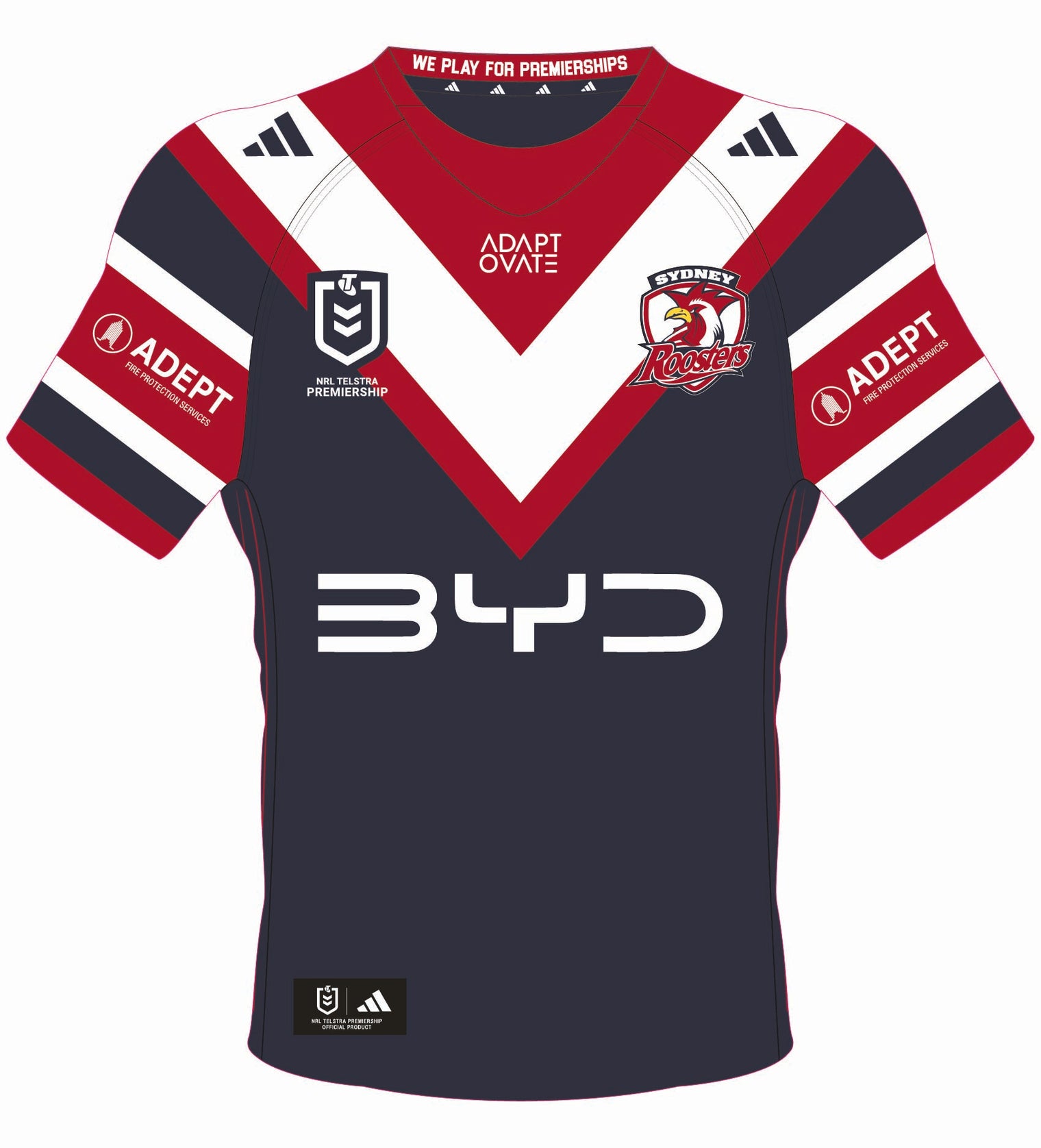 Sydney Roosters 2026 Jersey Cut-out