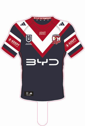 Sydney Roosters 2026 Jersey Cut-out Sydney Roosters Small clearance cut-out