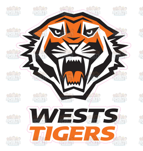 Wests Tigers Logo Cut-out Wests Tigers Large clearance cut-out